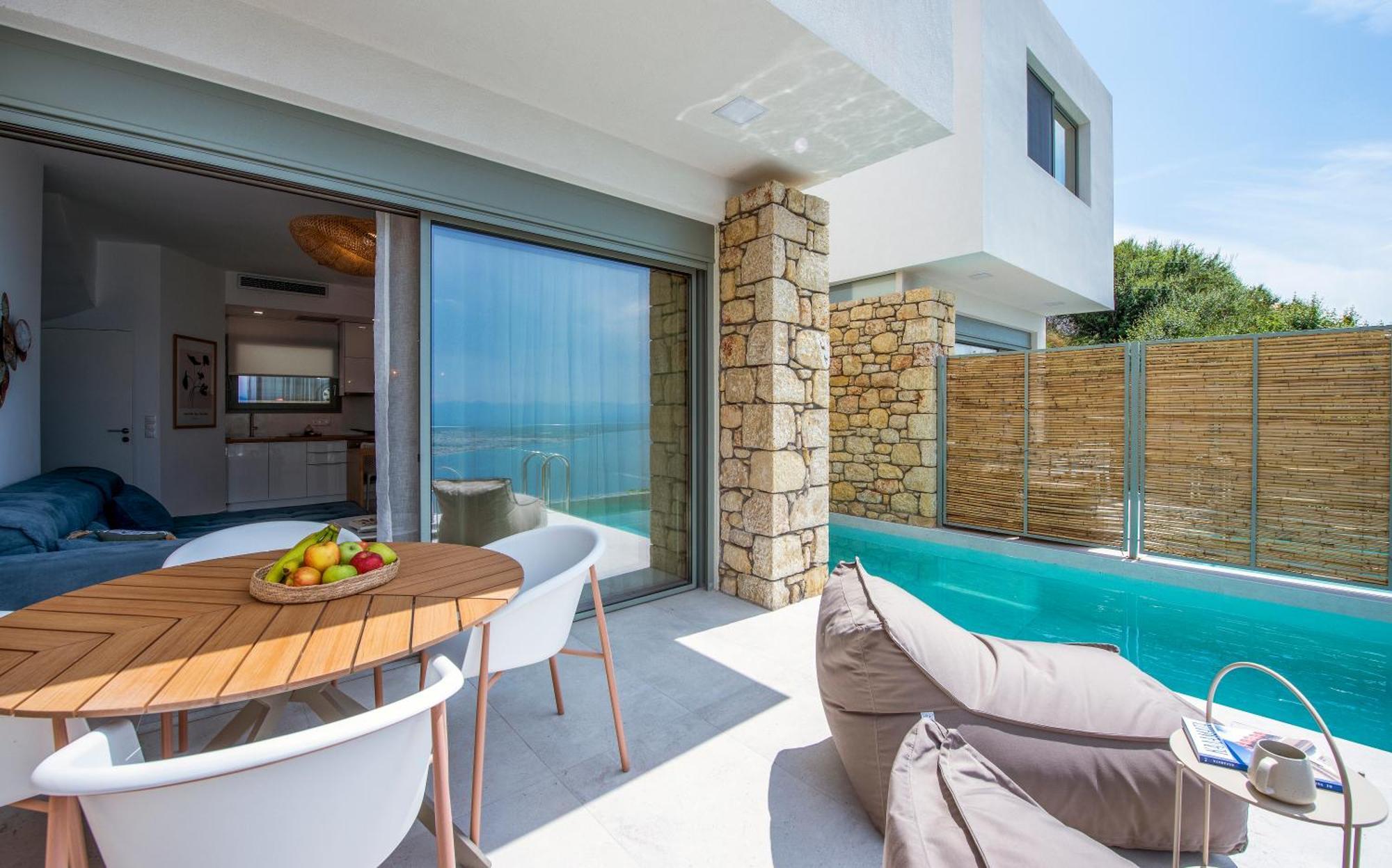 Lithos Retreat 1 Villa กาลามาตา ภายนอก รูปภาพ